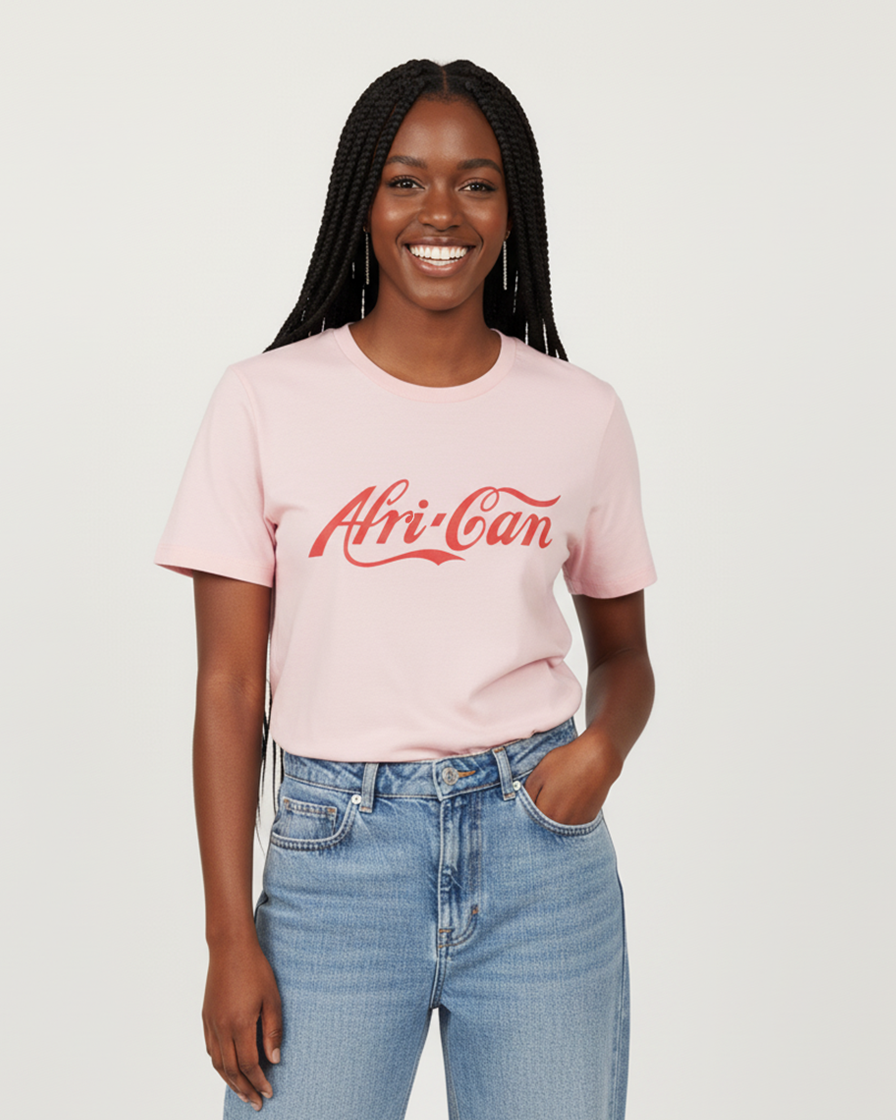 "Afri-Can" Organic Cotton T-Shirt (7 Colours)