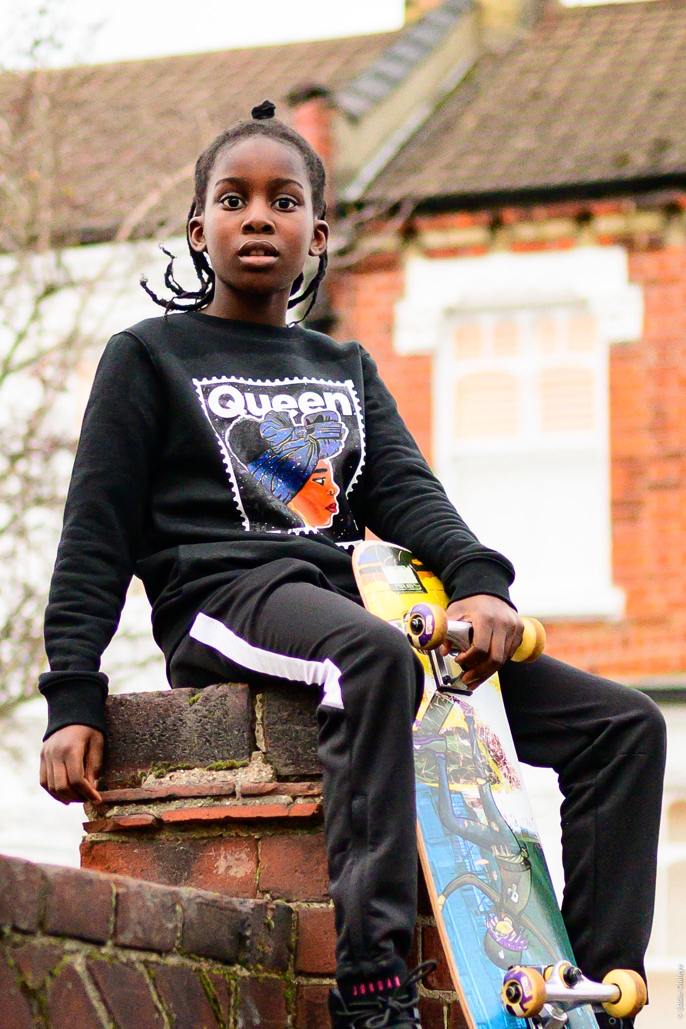 "Queen Junior" Organic Cotton Sweatshirt