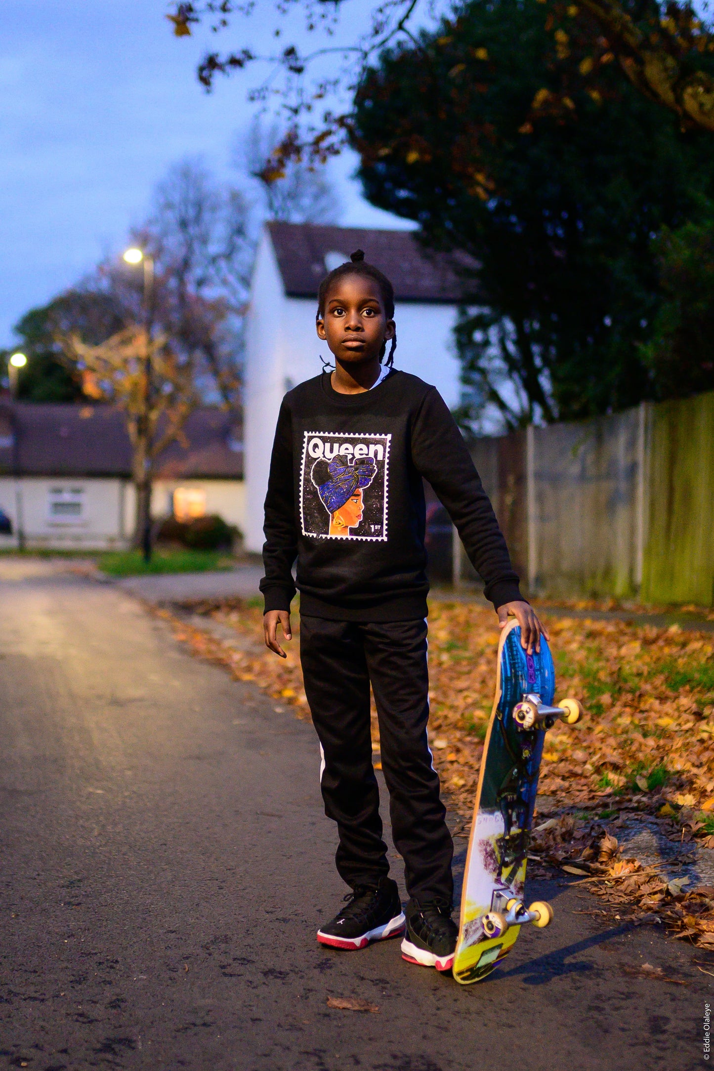 "Queen Junior" Organic Cotton Sweatshirt