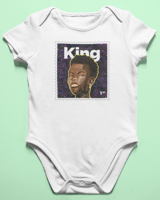 organic cotton baby grow -King design