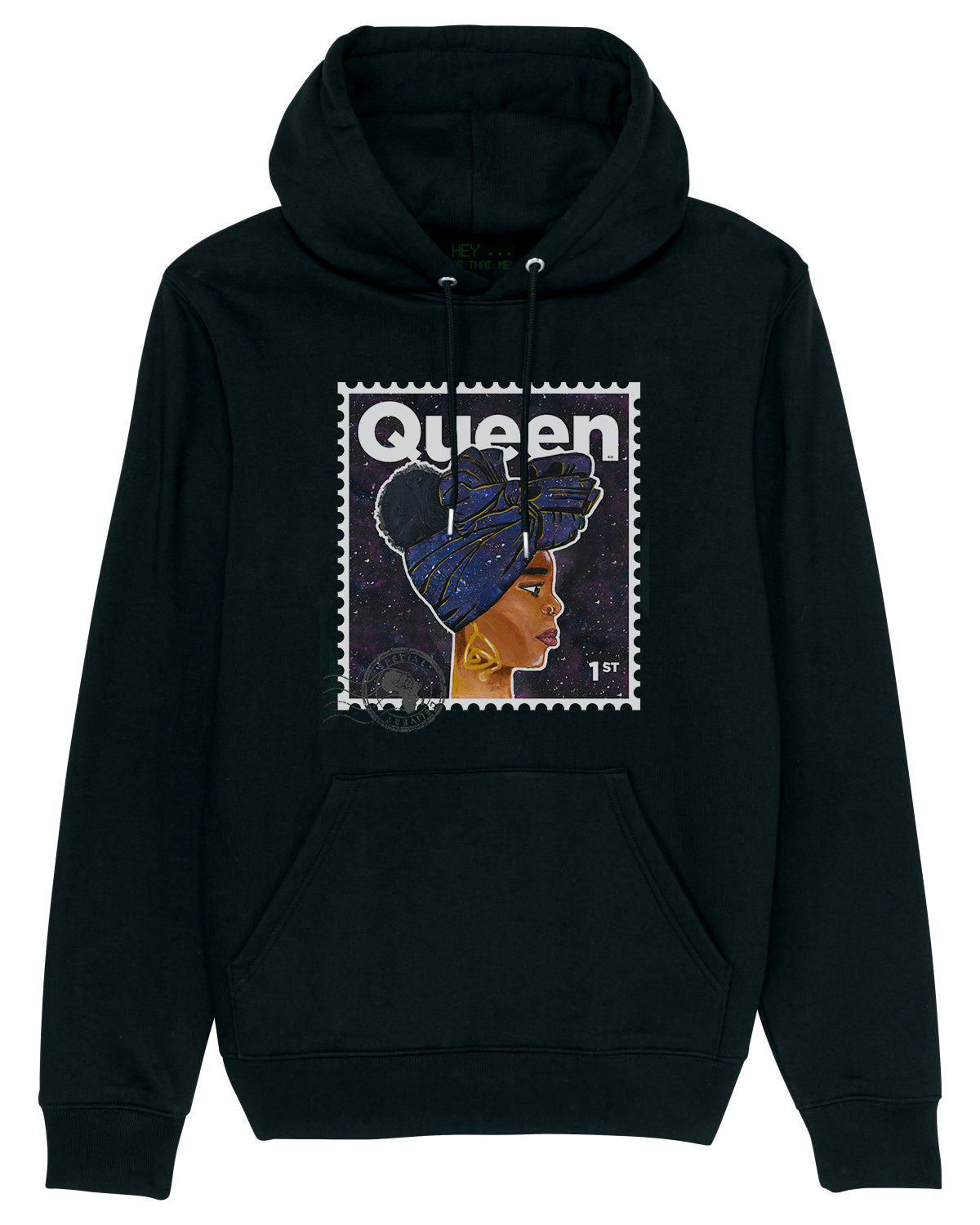 Queen Hoodie Black Galaxy – - Main Image
