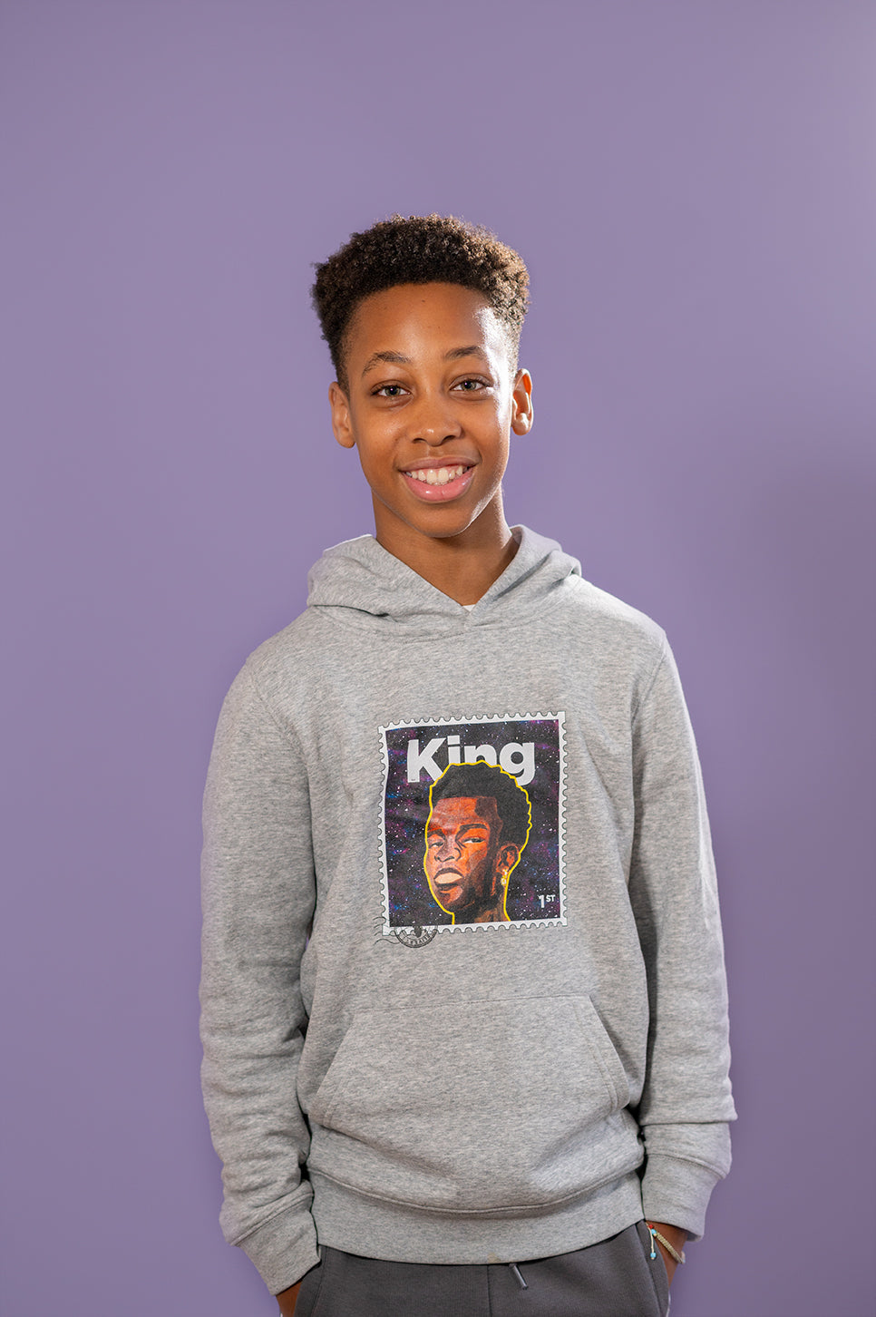 "King Junior" Organic Cotton Hoodie