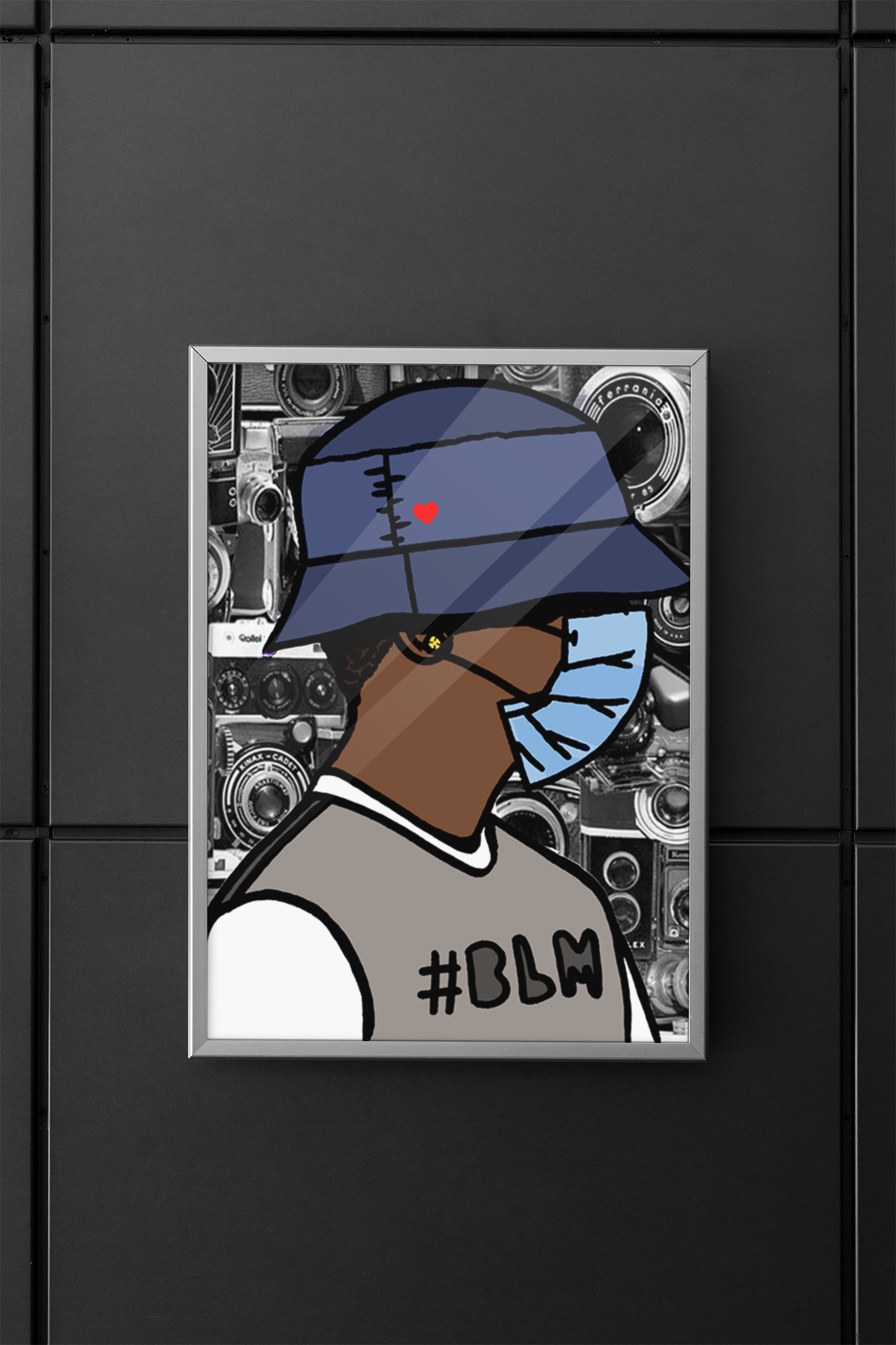 Black Lives Matter "All Eyes On Me" Poster