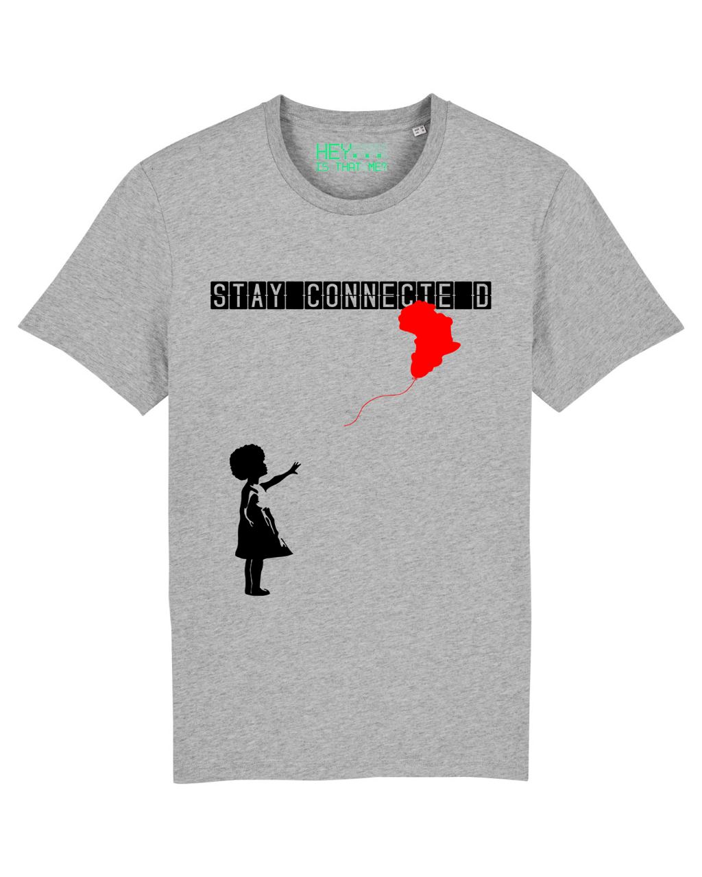 "Stay Connected" Organic Cotton T-Shirt (2 Colours)