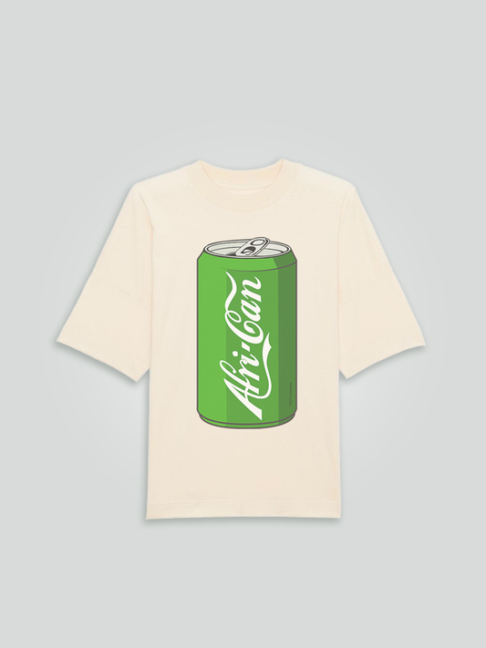 Afri-Can® (Soda) Oversized T-Shirt - Off-white