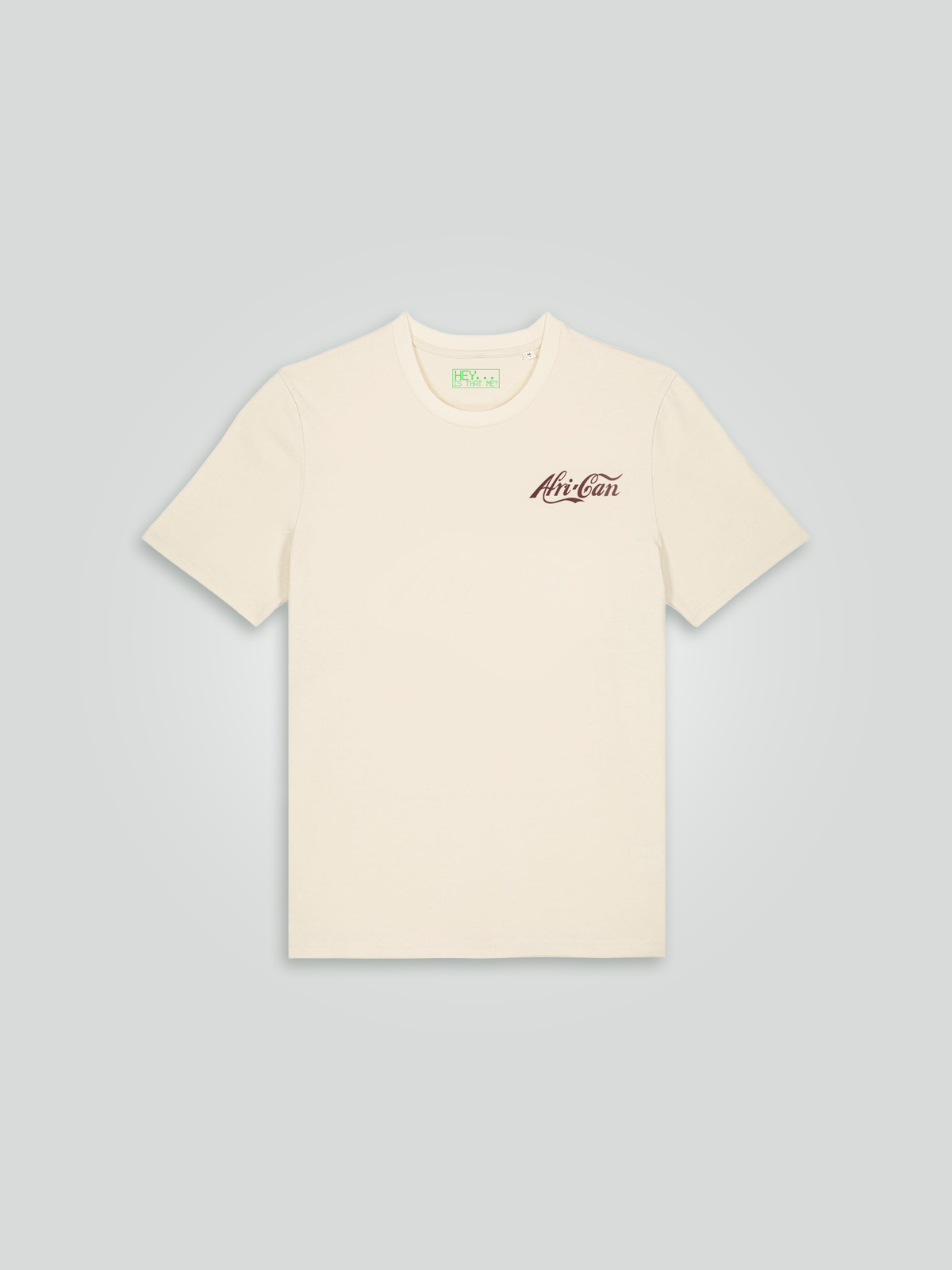 Afri-Can® Minimalist T-Shirt: Off-White