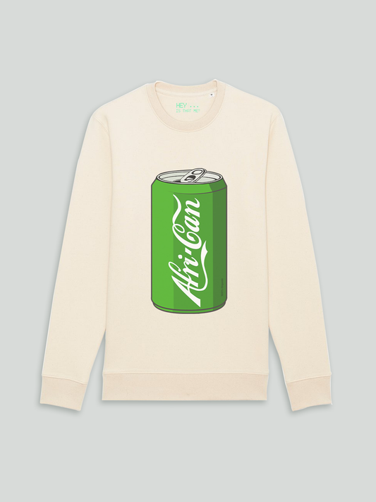 Afri-Can® (Soda) Sweatshirt Off-White