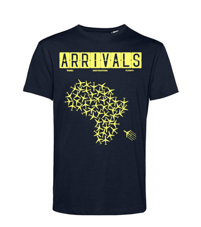 Arrivals T-shirt (Royal Blue)