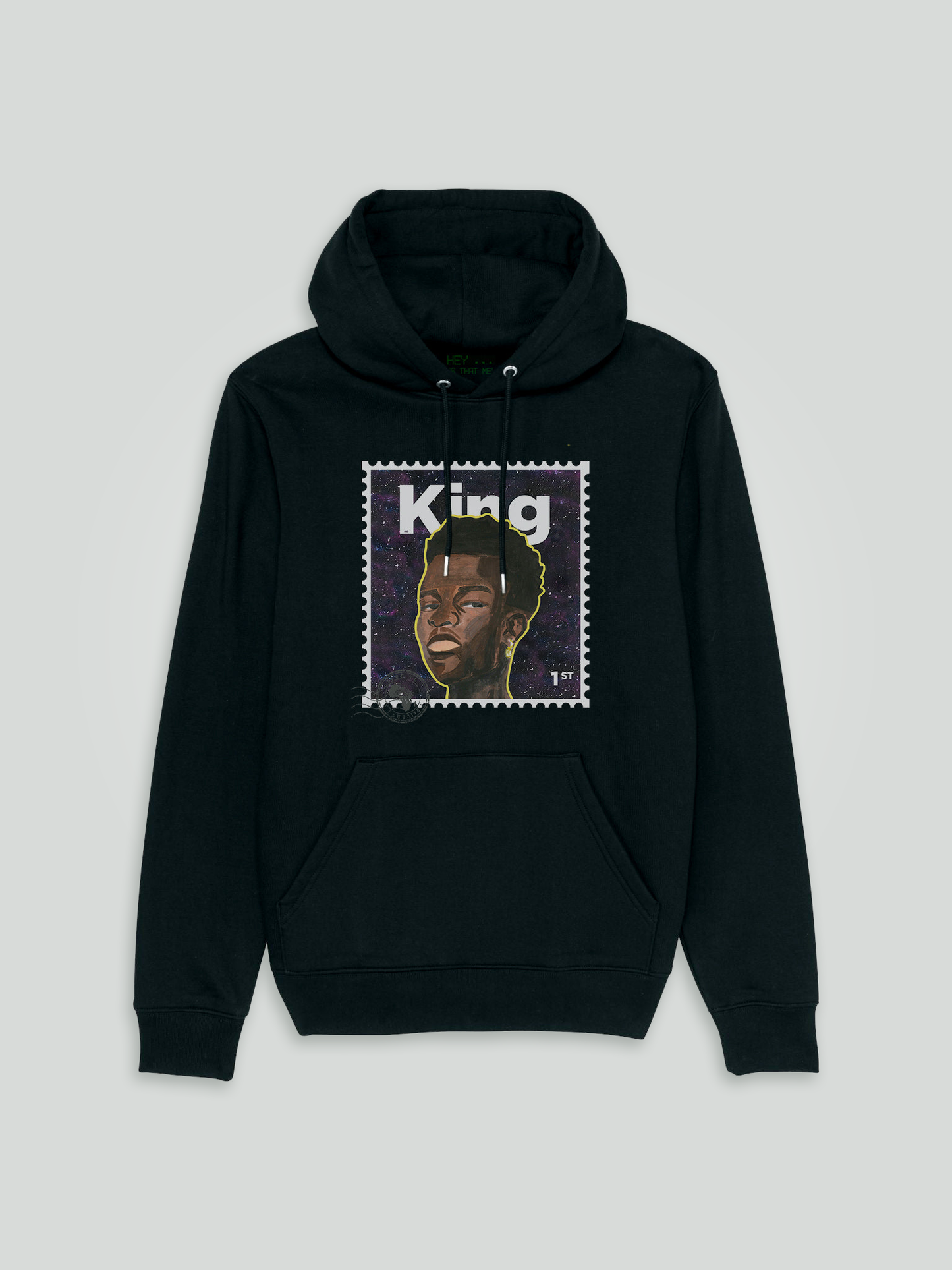 King Hoodie - Black / Galaxy