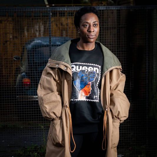 "Queen" Organic Cotton Sweatshirt