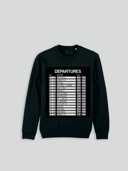 Departures - 15 Nations Sweatshirt  - Black