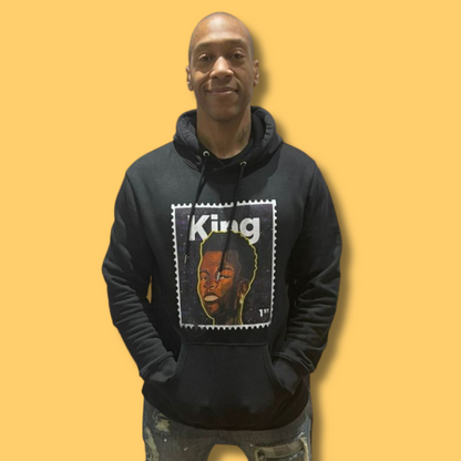 King Hoodie - Black / Galaxy