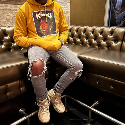 The King Hoodie - Mustard