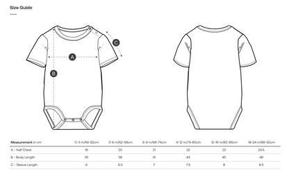 Queen Baby Bodysuit - White / Galaxy