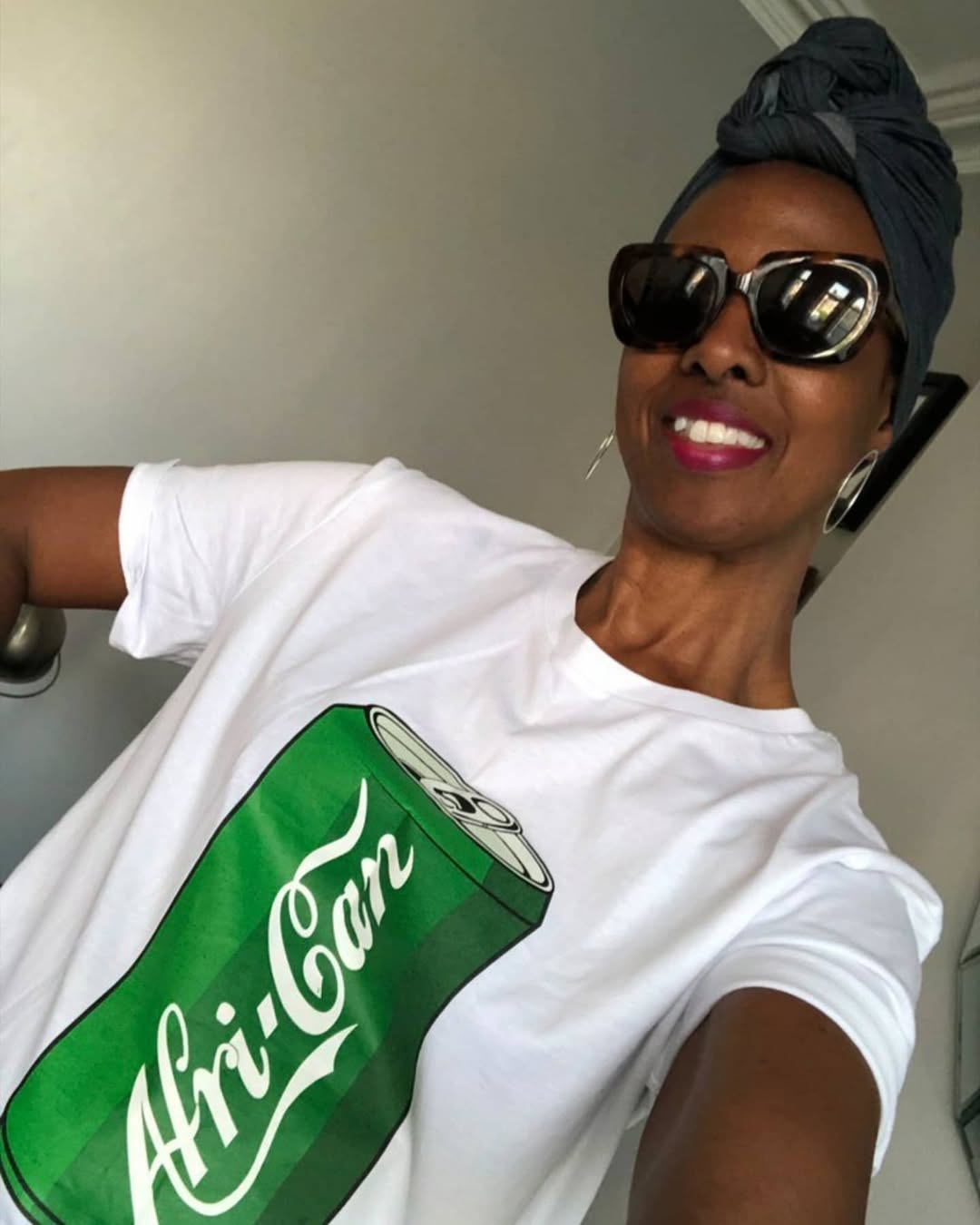 Afri-Can (Soda) Organic Cotton T-Shirt - White