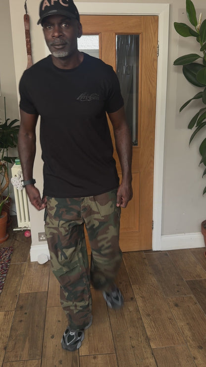 Afri-Can Minimalist T-Shirt: All-Black