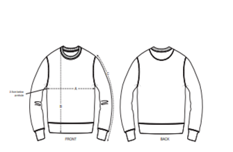 "Afri-Can" (Soda) Organic Cotton Sweatshirt Off-White