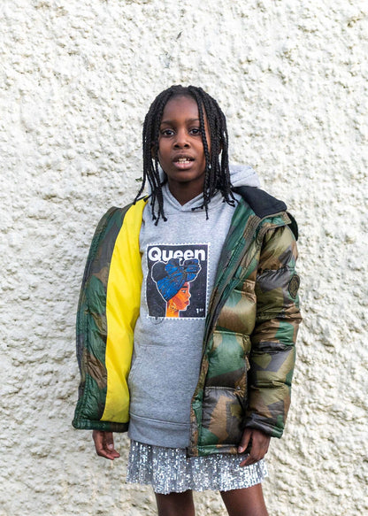 "Queen Junior" Organic Cotton Hoodie