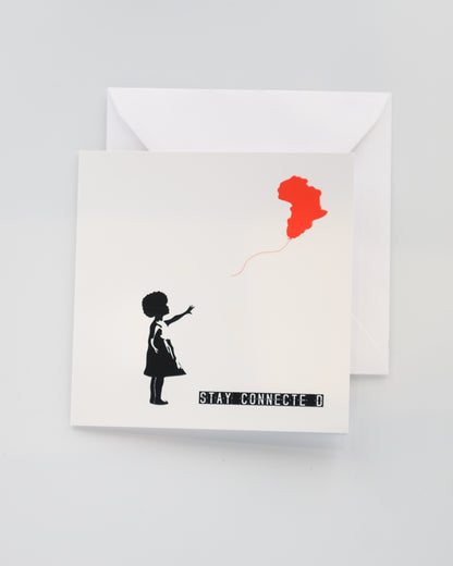 Stay Connected Greetings Card