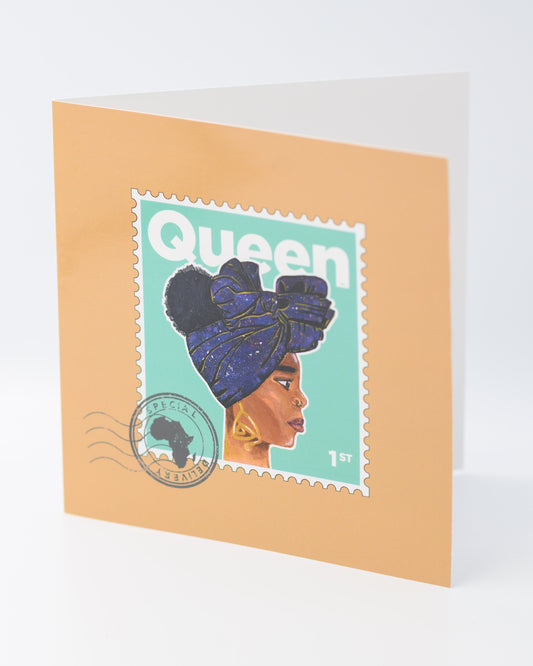 Queen Greetings Card - Mint