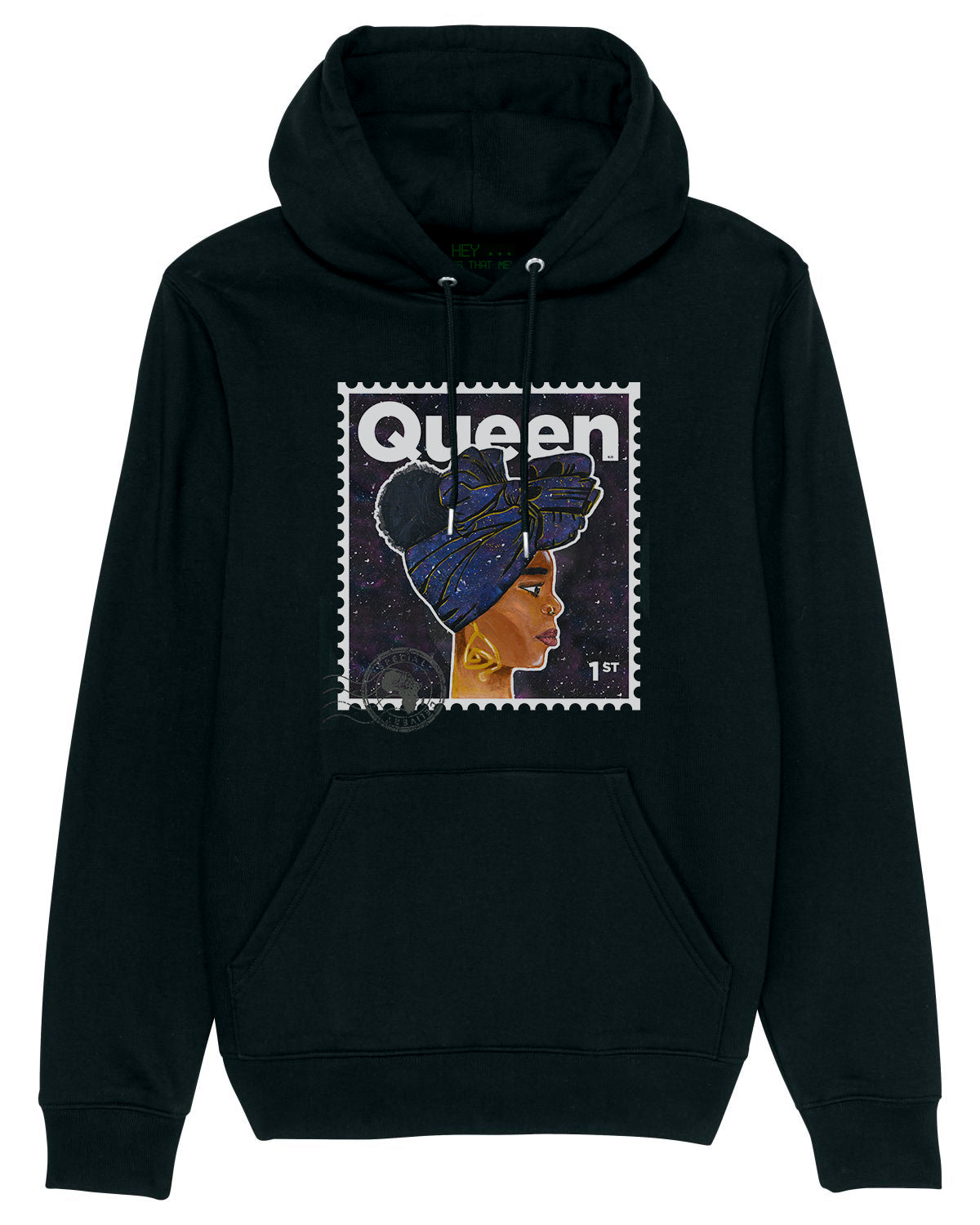 Queen Hoodie In Black