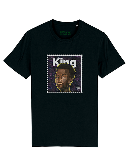 King Junior T-Shirt - Black/Galaxy