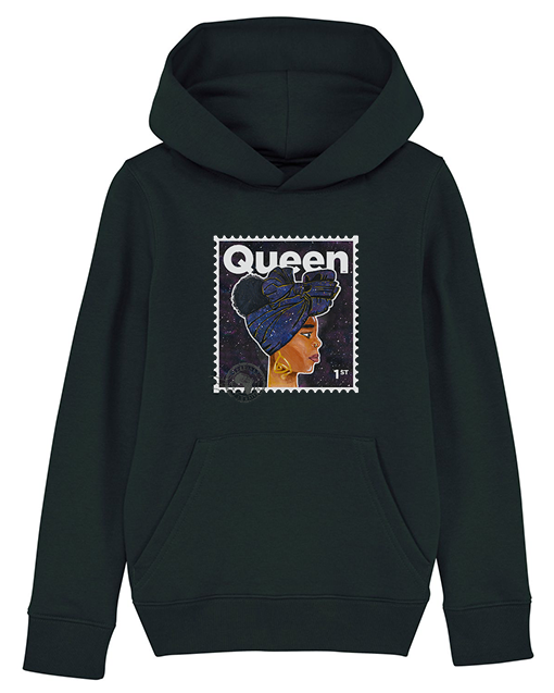 "Queen Junior" Organic Cotton Hoodie