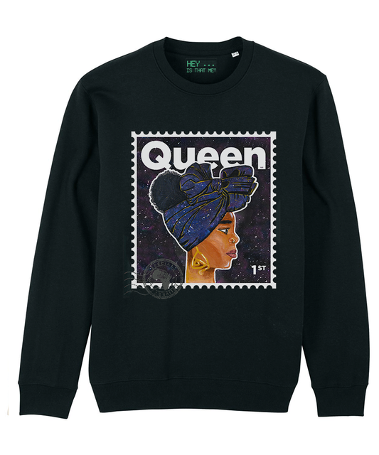 "Queen" Organic Cotton Sweatshirt