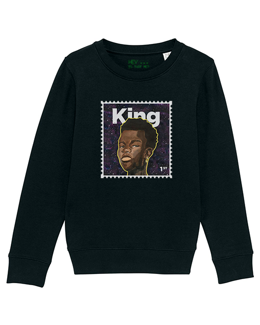"King Junior" Organic Cotton Sweatshirt
