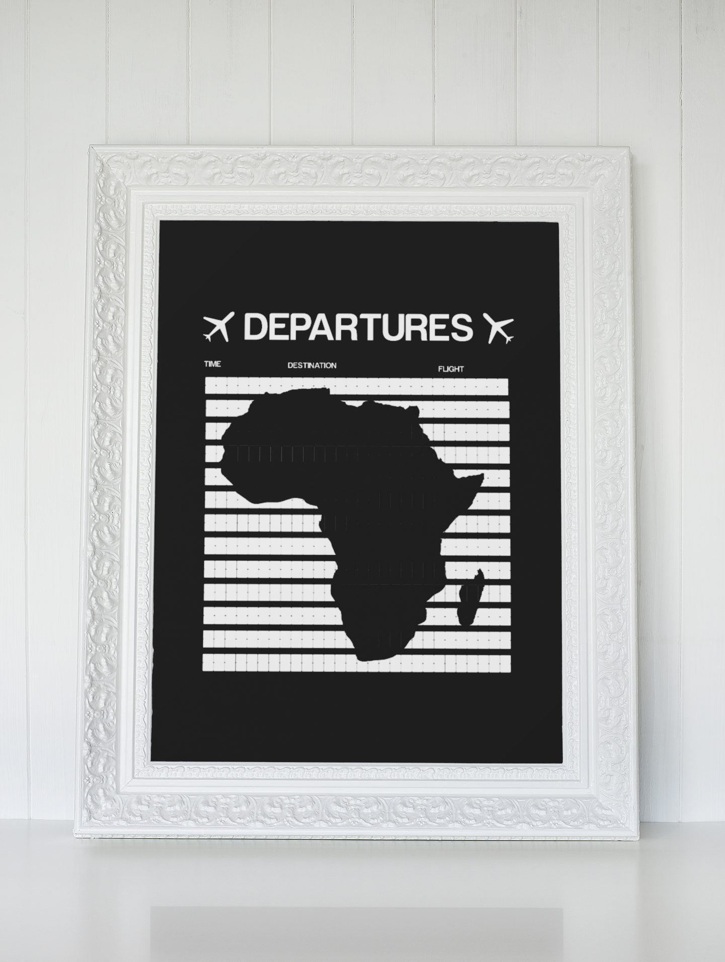 Departures - Africa Poster