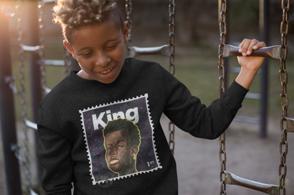 "King Junior" Organic Cotton Sweatshirt