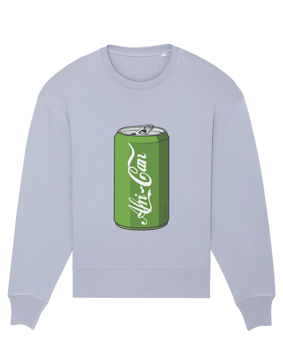 "Afri-Can" (Soda) Sweatshirt - Sky Blue - L