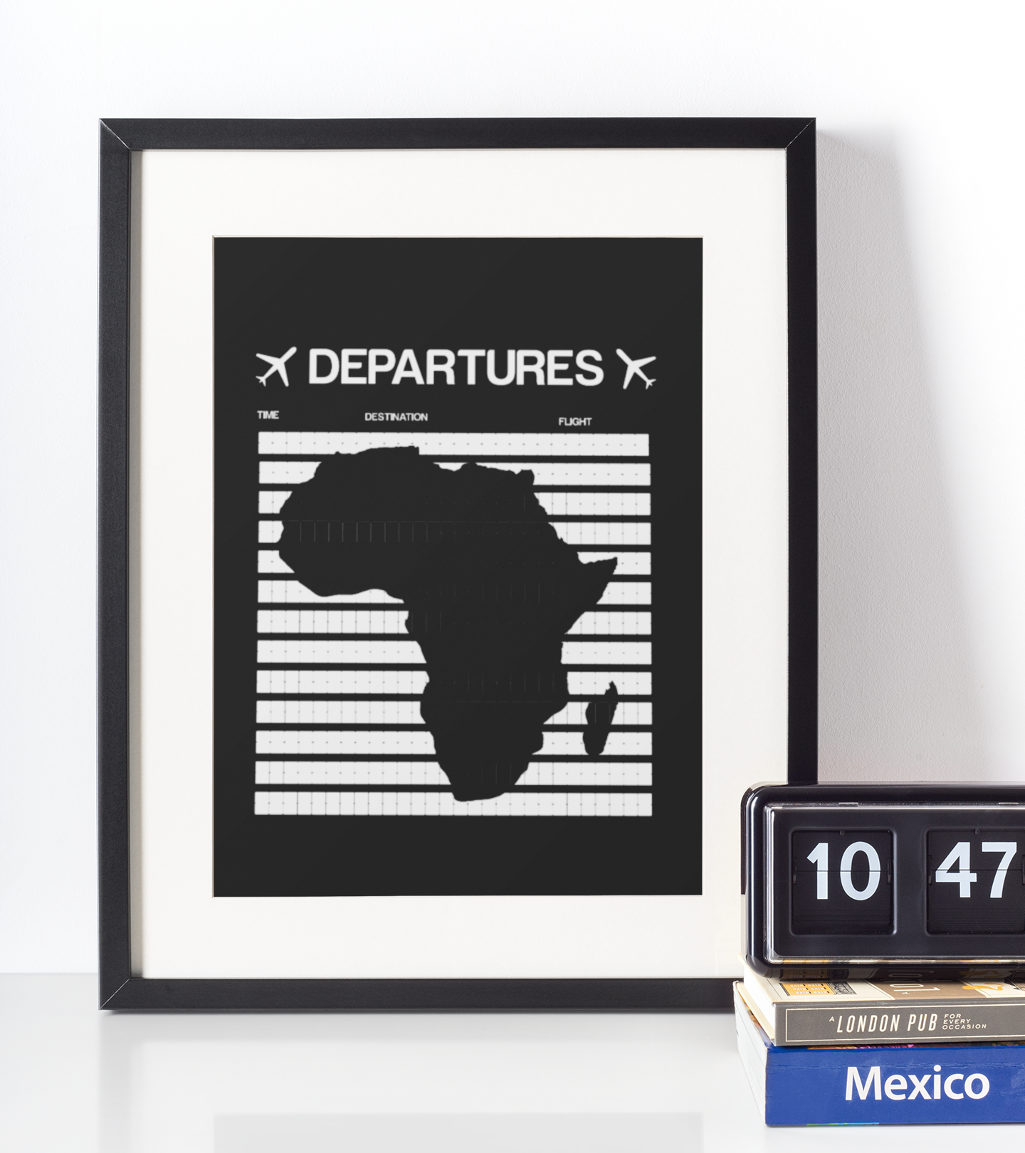 Departures - Africa Poster